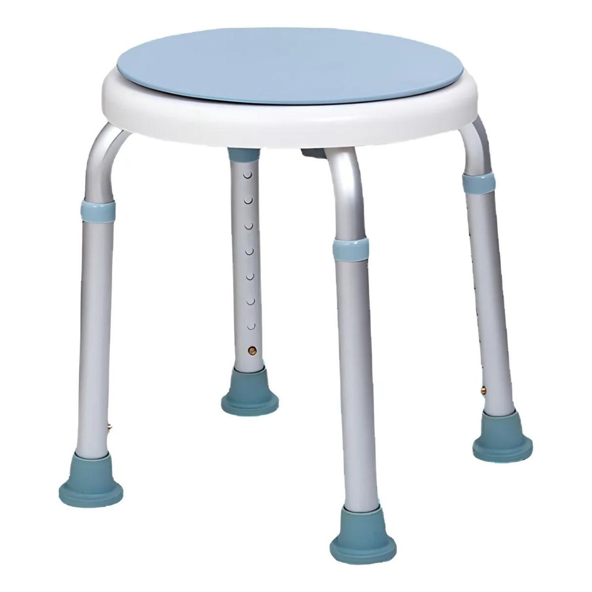GLOMED - Piso De Baño Ducha Giratorio Antideslizante Altura Ajustable