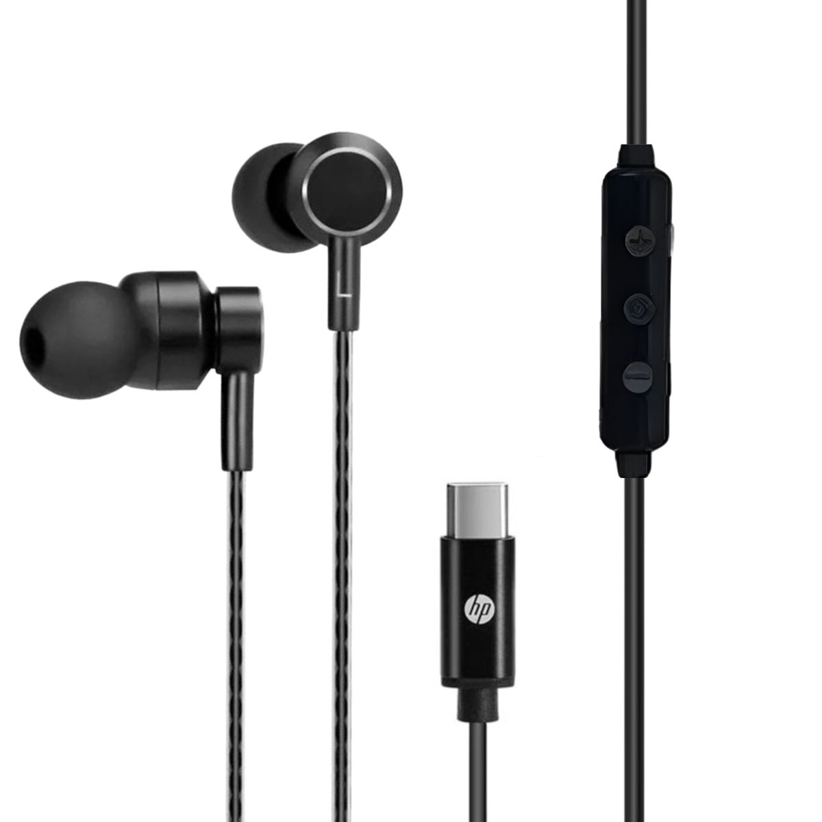 HP - Audífonos HP USB-C con Manos Libre High Bass 12m DHH-1127