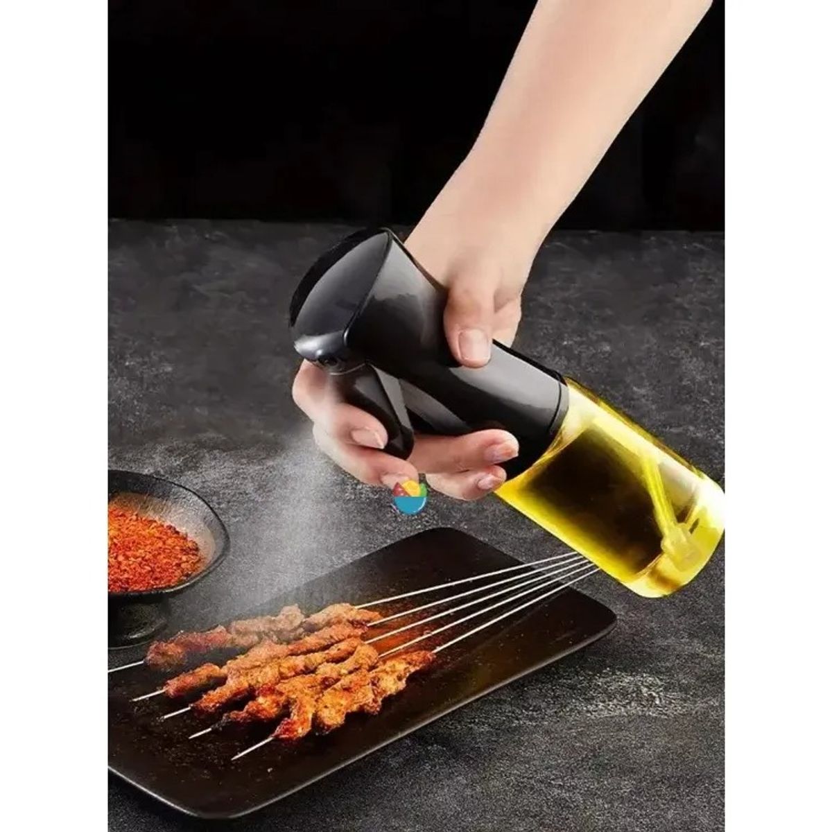 GENERICO - Rociador Spray Dispensador Pulverizador De Aceite - Vinagre