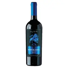 BESTIAS WINES - Vino Bestia Azul Reserva Merlot 14° 750cc