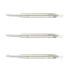 GENERICO - Kit 3 Repuesto Quemador Tubular Ajustable Universal (35 a 49,5 cm) Parrillas a Gas