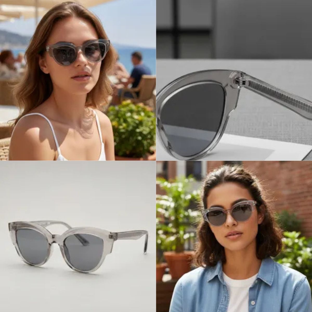 FANEL - Gafas de sol Fanél cat eye UV400 Policarbonato