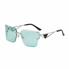 FANEL - Lentes de Sol Geométricos Rimless Fanèl Glaciar UV400