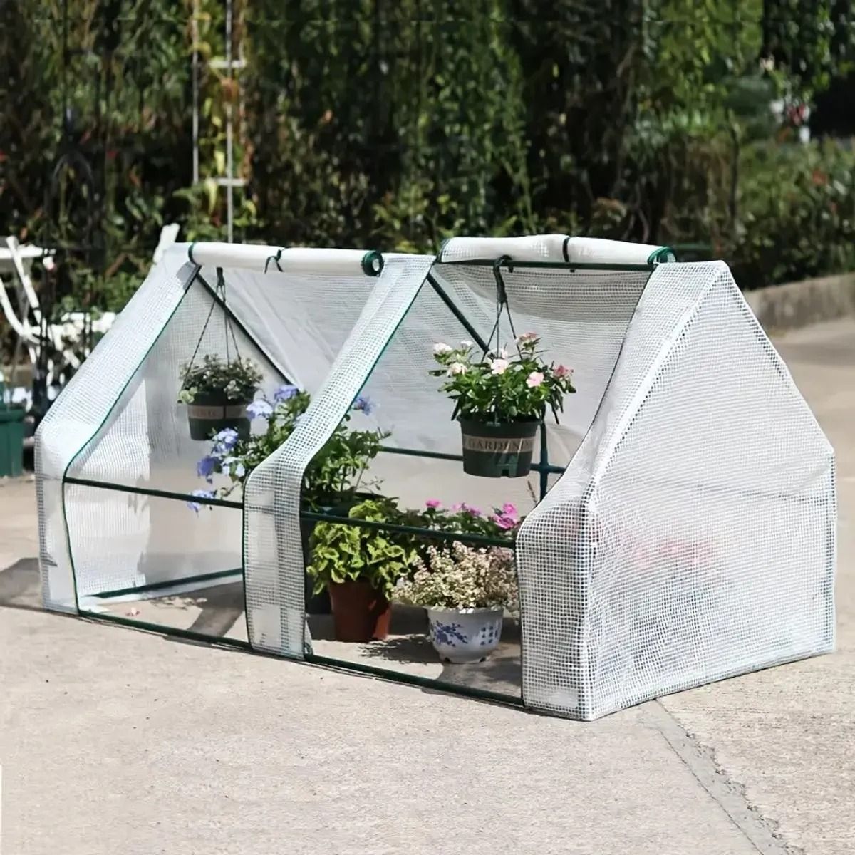 AFVENTURA - Invernadero De Suelo Casa Armable Bodegas De Jardín