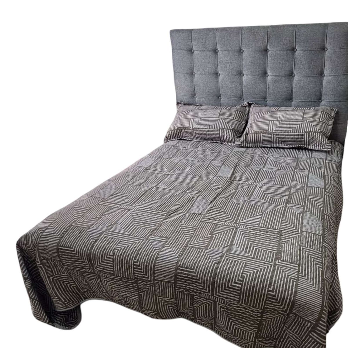 GENERICO - CUBRECAMA CON DISEÑOS ÚNICOS KING 250 X 270 CM P07