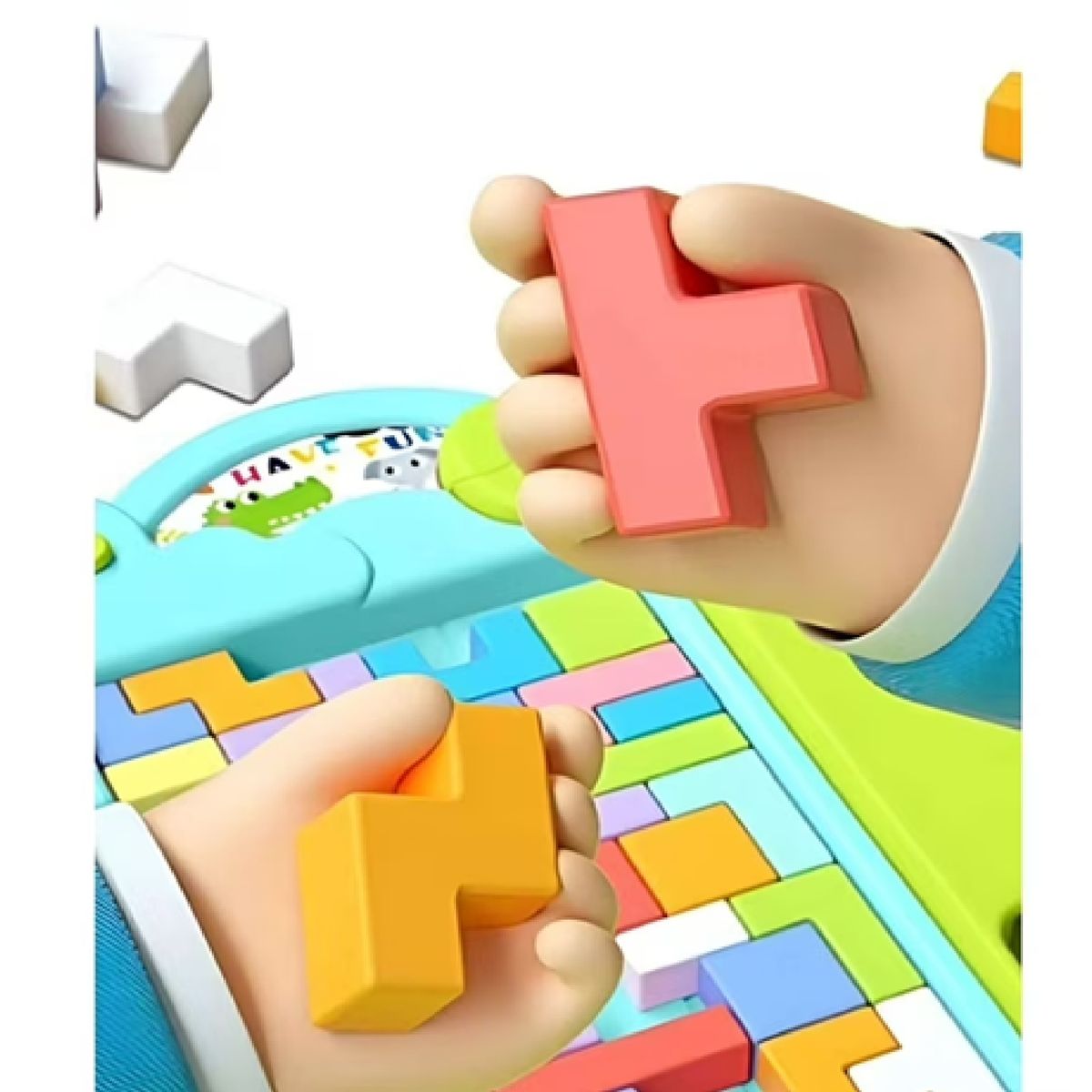 GENERICO - Tetris Dinosaurio Verde