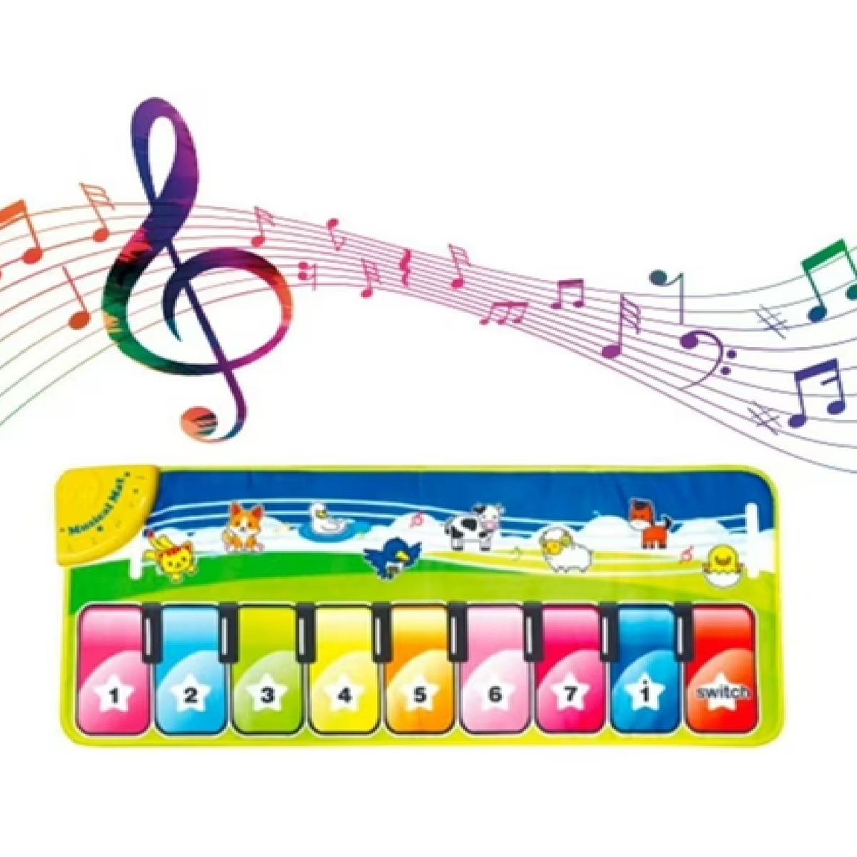 GENERICO - Alfombra Musical  Azul