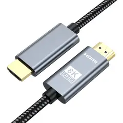 GENERICO - Cable HDMI 2,1 8K60Hz 4K120Hz de 3 metros Para PC