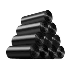 GENERAL - 5pcs Bolsa De Basura Engrosada Bolsa De Plástico Negra