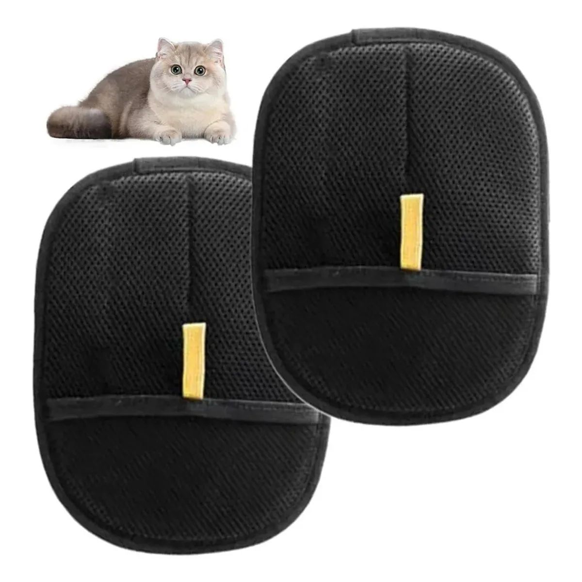 UMEXUS - Set 2 Guantes De Depilación Para Mascotas, Removedor De Pelo