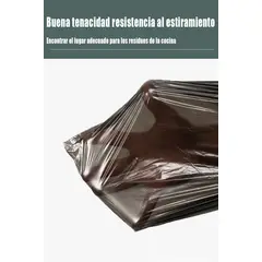GENERAL - 2pcs Espesa Cuerda Extractora Bolsa De Basura Portátil
