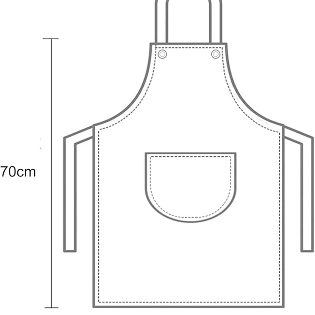 KINDA NICE - 2u Lindo Delantal De Cocina Repelente Al Agua Y Al Aceite