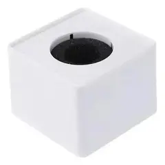 GENERICO - Cubo Acrílico ABS Cuadrado Para Micrófono Soporte Para Micrófono