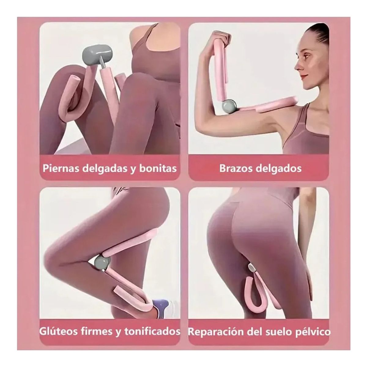 EASY FIT - Pilates Y Yoga Bandas Elásticas De Resistencia Kit 11 Pzas