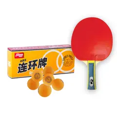UK TIME - Set de Ping Pong UKTIME Premium 1 Paleta 3 estrellas Mas 10 Pelotas