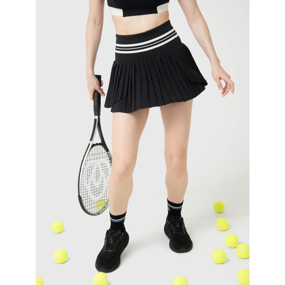 BSOUL - Falda Mujer Plank Negro BSOUL