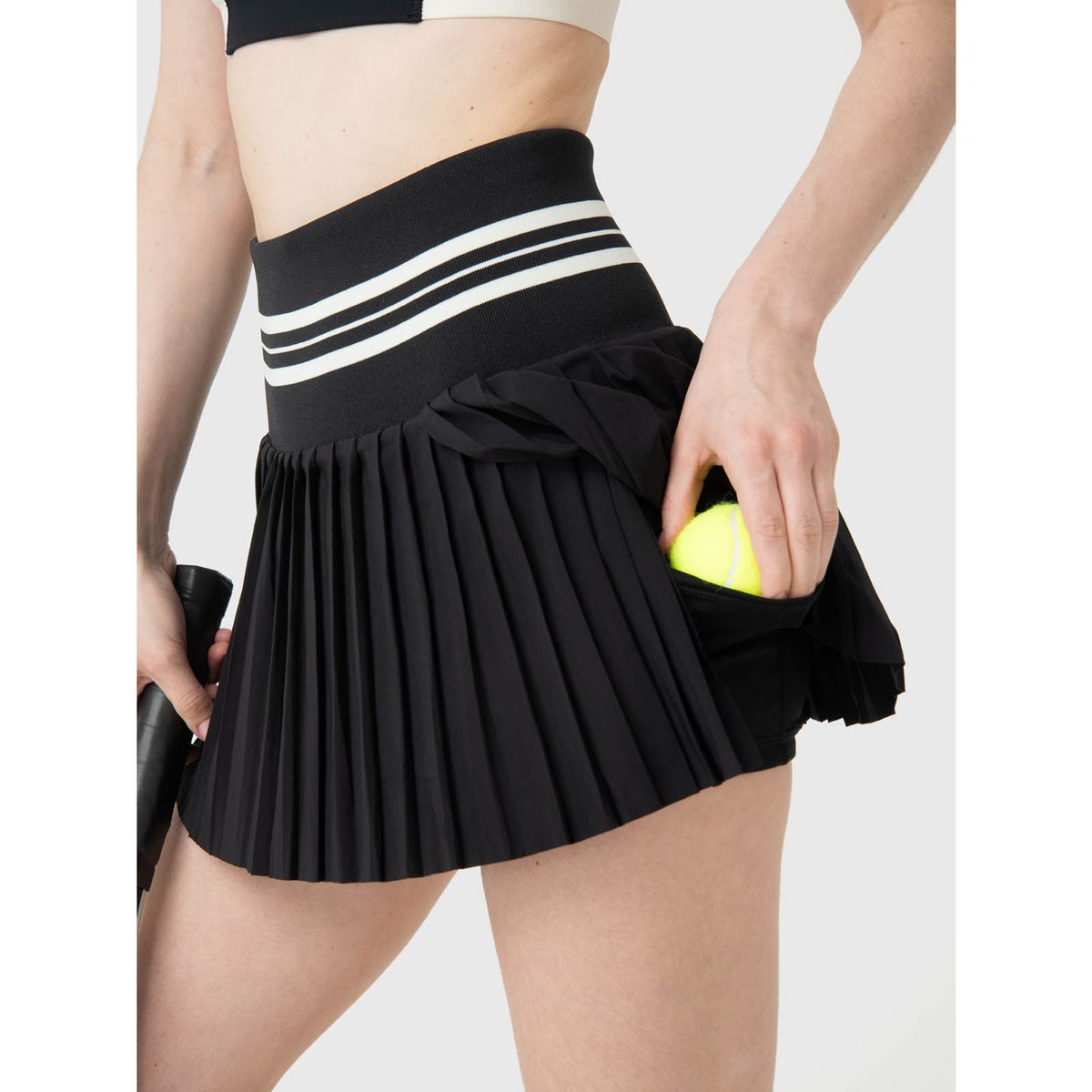 BSOUL - Falda Mujer Plank Negro BSOUL