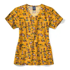 WONDERWINK - Polera Clínica Mujer Zoe-Chloe Z12213NADY Estampada