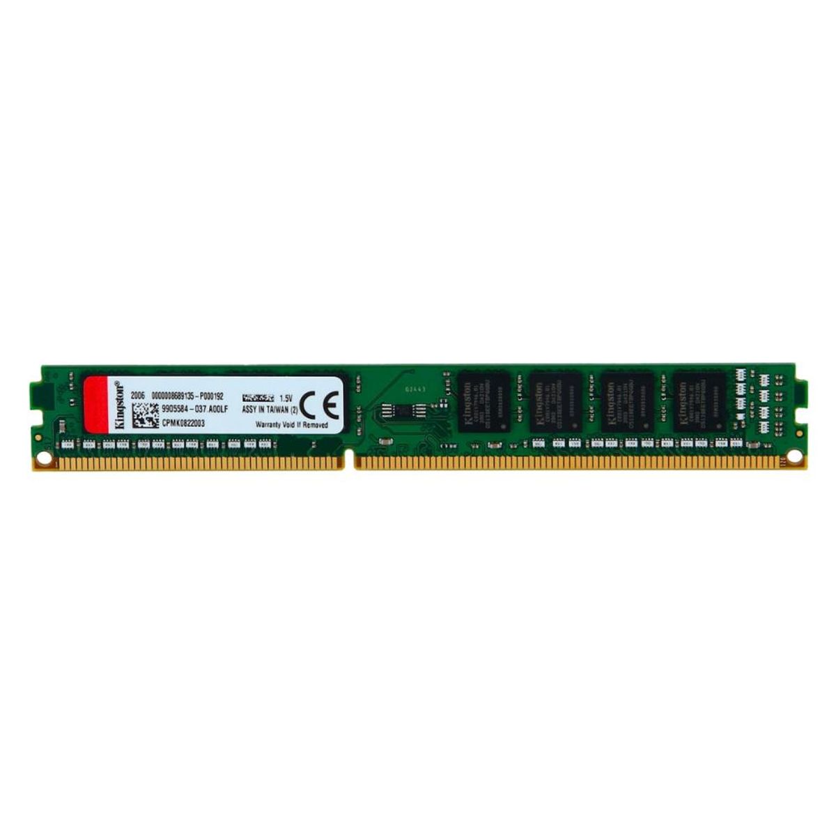 KINGSTON - Memoria Ram Kingston 8GB DDR3-DIMM 1600MHz Reacondicionado