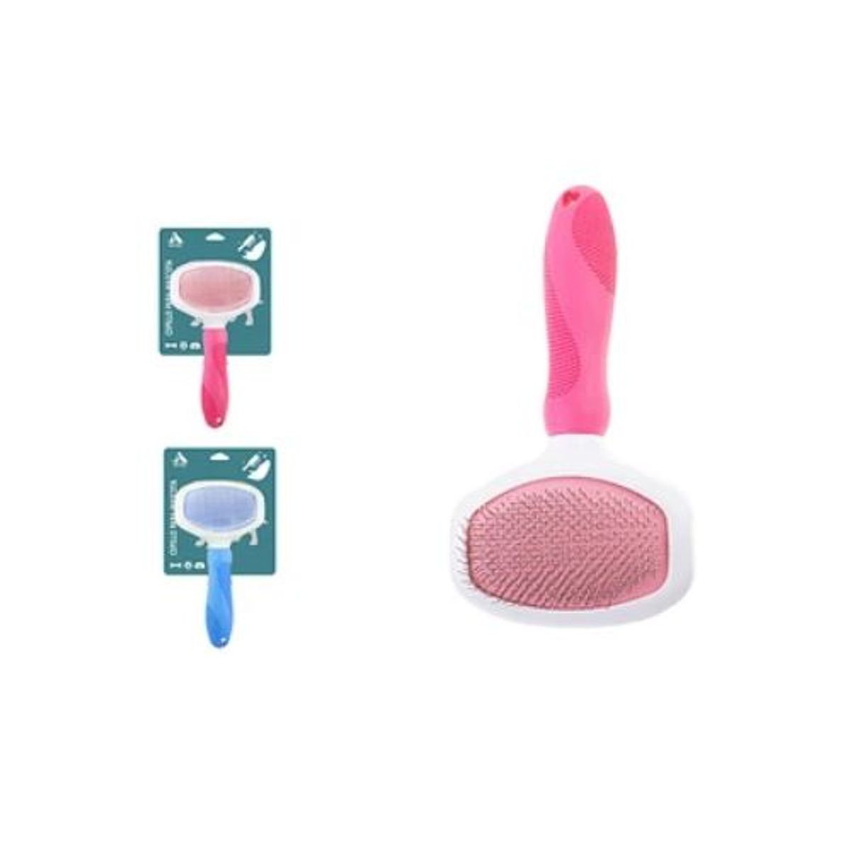 GENERICO - Cepillo con agujas finas para mascotas 178cm Color Aleatorio