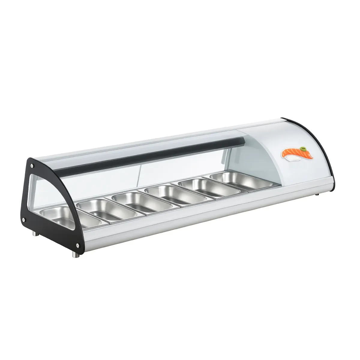 NORKALT - Vitrina Sushi Refrigerada 150 cm Modelo VGSD-83