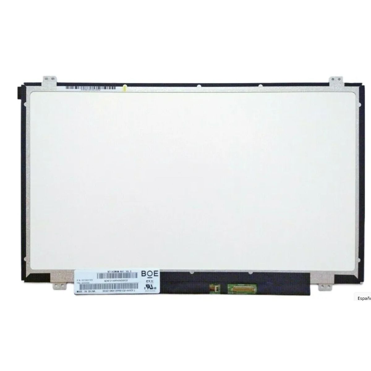 GENERICO - Pantalla Lcd Model Nt140whm-n41 V8.0 14.0 Pulgadas 60hz