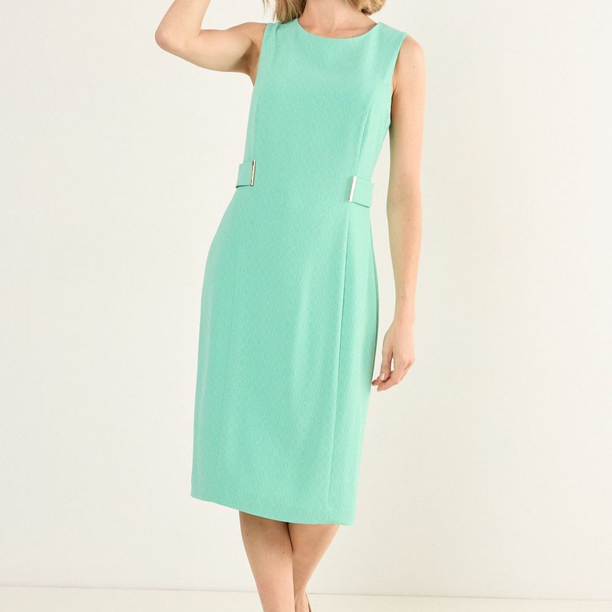 MA GRIFFE - Vestido Tipo Jumper Mujer Verde Magriffe