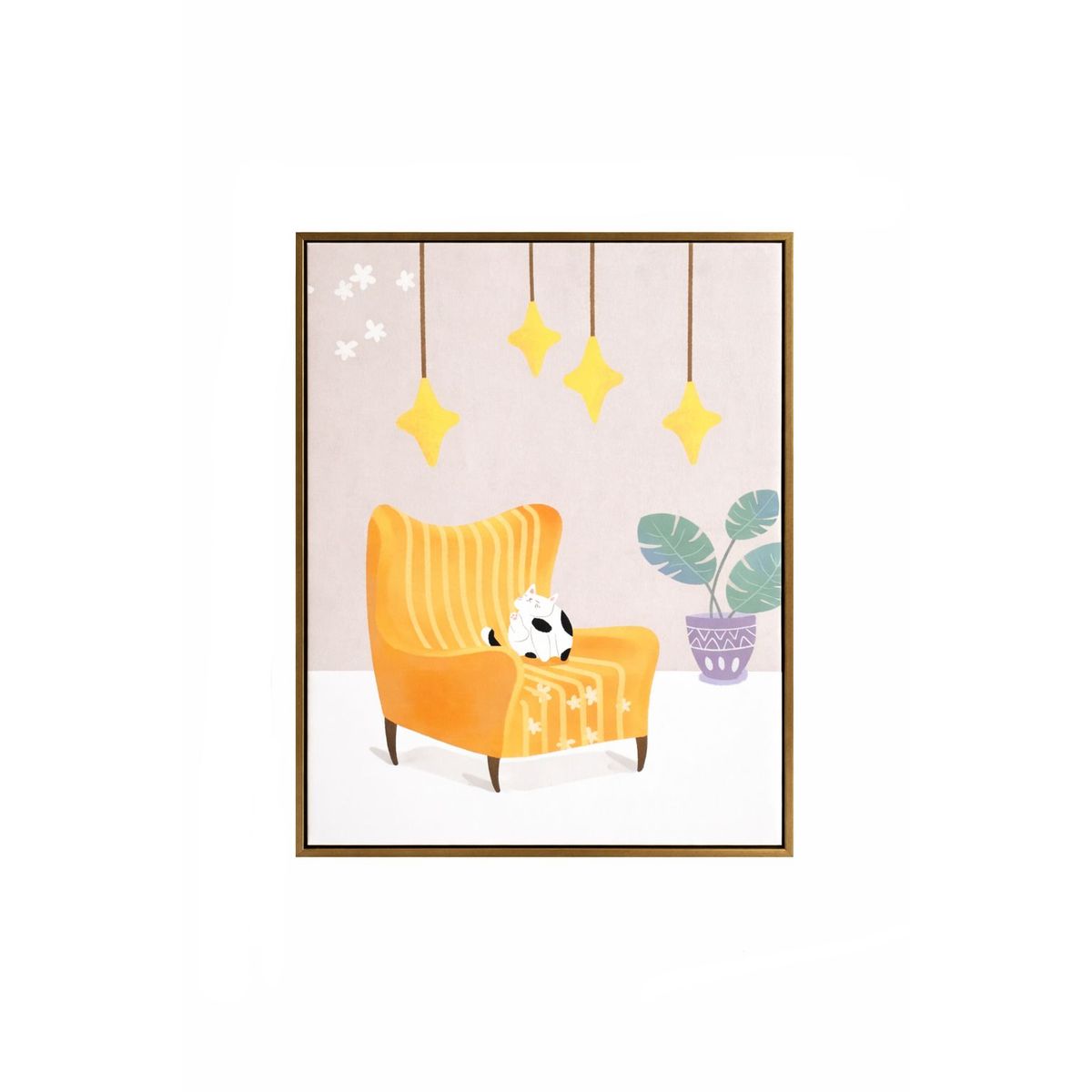 GENERICO - Cuadro Decorativo Gato 40cm50cm