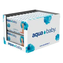 AQUA BABY - Caja 20 Toallitas Húmedas De 40 Unidades