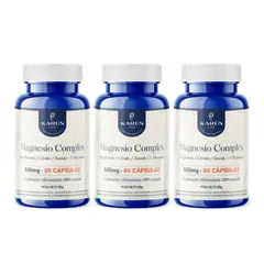 KARUNLIFE - Pack x3 Magnesio Complex 180 Capsulas Karun Life