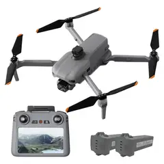 CASTLETEC - Dron XiL 019 con Pantalla Evasión de obstaculos gimbal GPS Wifi 5G 4k 6KM 2 Baterías