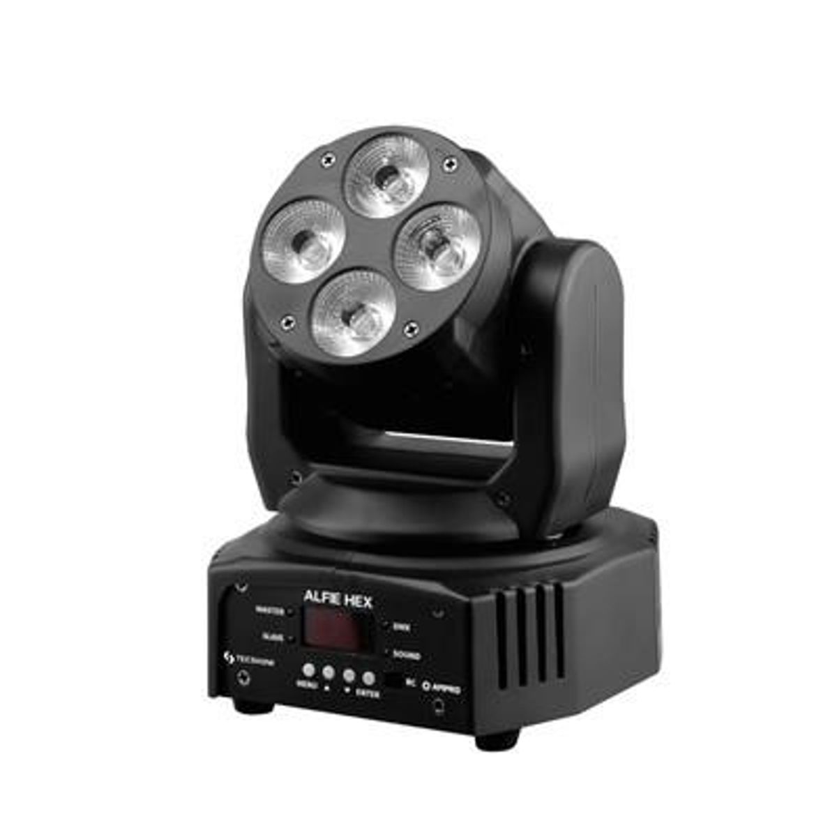 TECSHOW - Mini Cabezal Movil Tecshow Alfie Hex