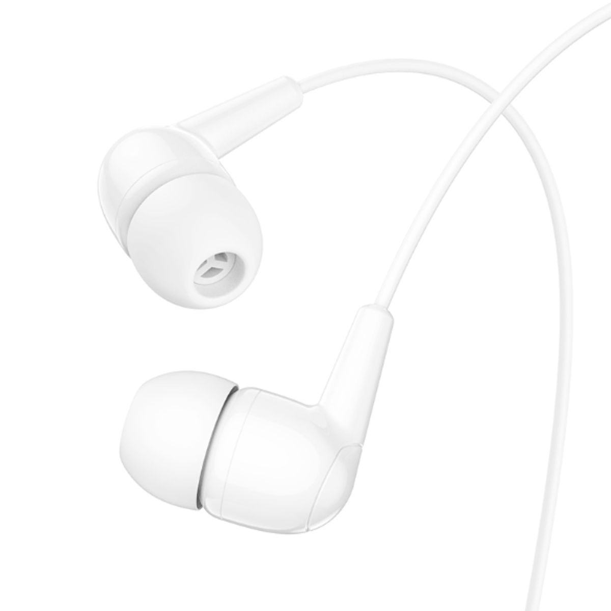 HOCO - Audifono con cable USB-C Hoco M97 blanco
