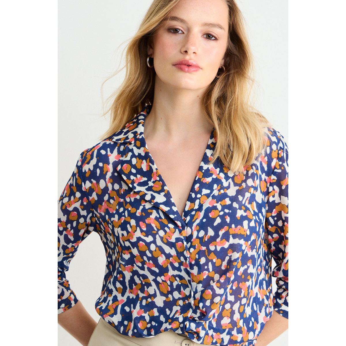 IO - Blusa Fantasia Mujer Crudo Io