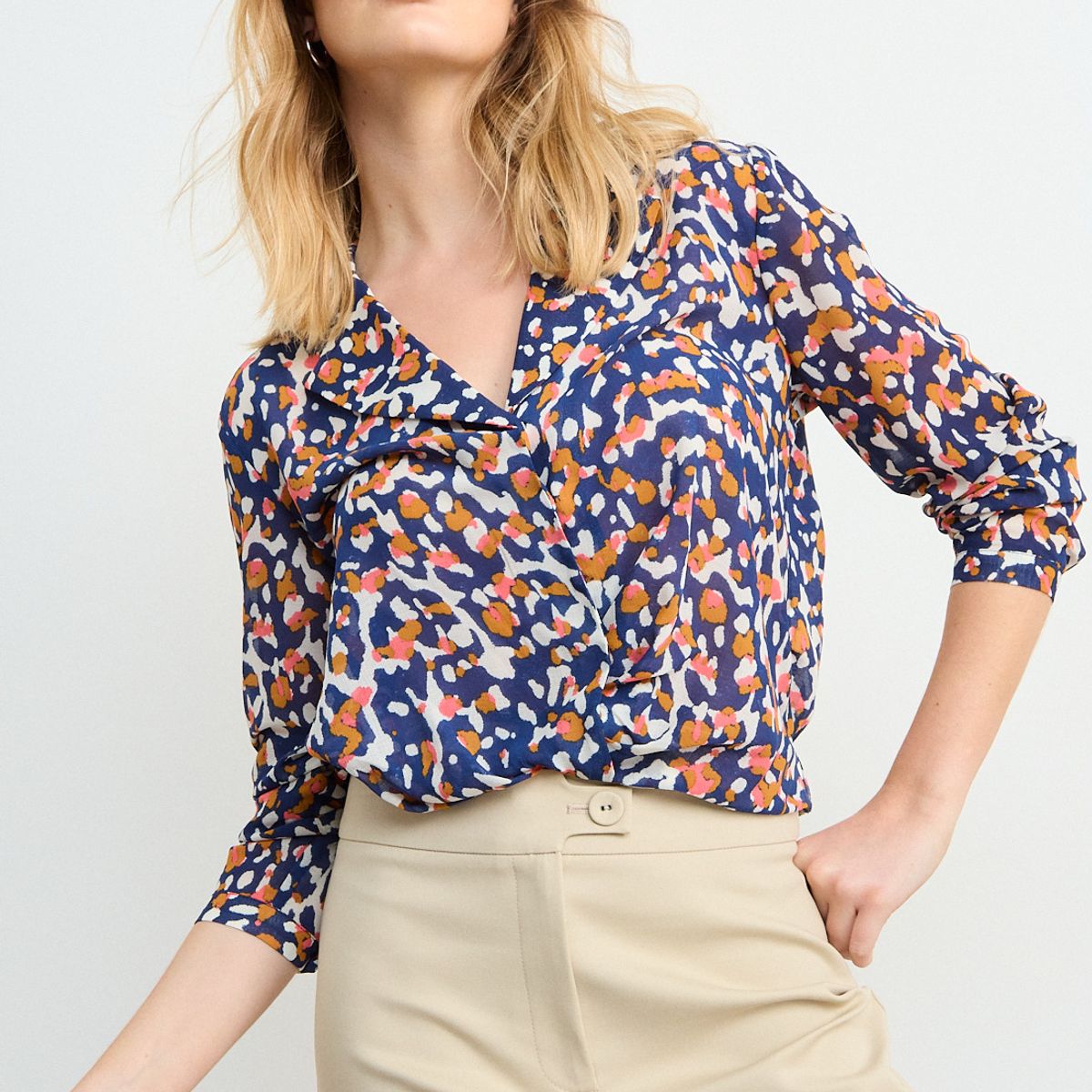 IO - Blusa Fantasia Mujer Crudo Io