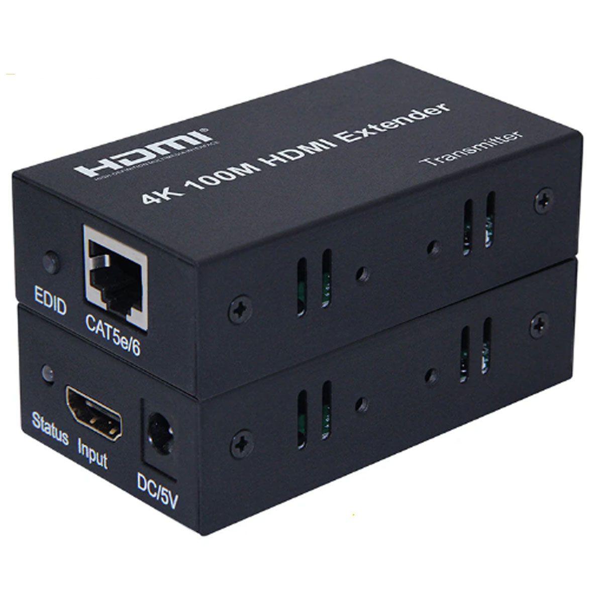 GENERICO - EXTENSOR HDMI 4K HASTA 100 METROS POR UTP. CAT.5E/CAT.6. ACTIVO