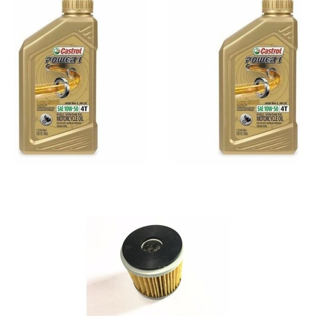 CASTROL - Kit Mantencion Para Moto Dominar 250 - 400 - 400ug - 400adv