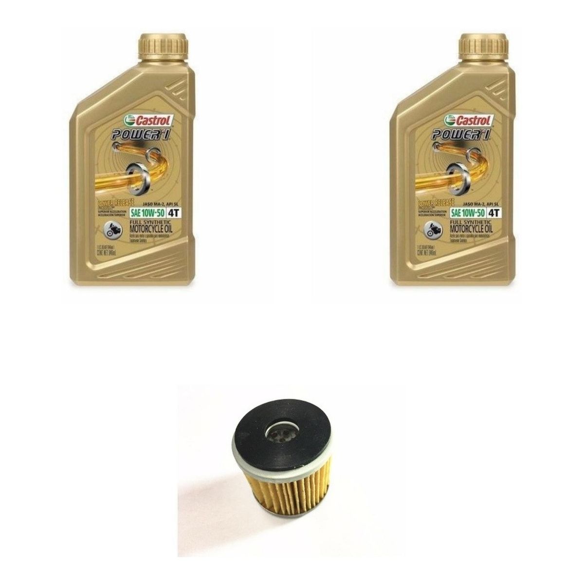 CASTROL - Kit Mantencion Para Moto Dominar 250 - 400 - 400ug - 400adv