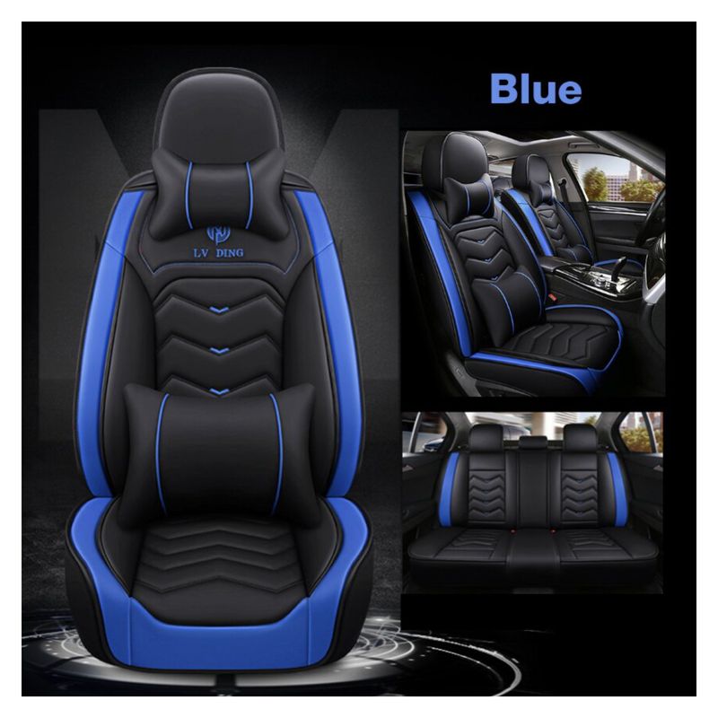 GENERICO - Kit Funda Cubre Asiento Cuero Auto Premium Luxury