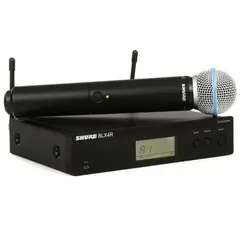 SHURE - Sistema Inalambrico Rackmount Con Cápsula Beta 58A BLX24R B58