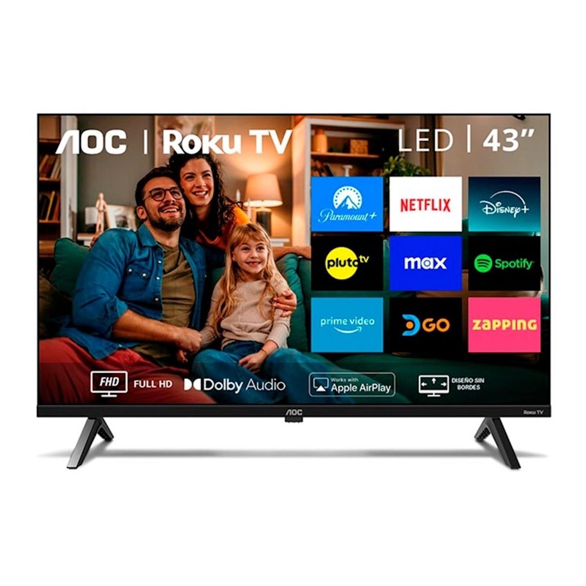 AOC - Smart Tv Aoc Led Fhd 43” 43s5045-43i