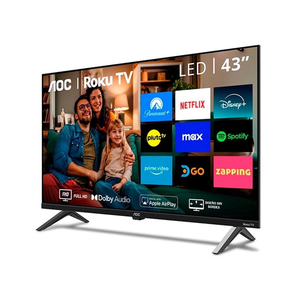 AOC - Smart Tv Aoc Led Fhd 43” 43s5045-43i
