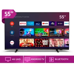 PHILIPS - Smart Tv Led Uhd 4k 55" 55pud7406-43