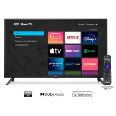 AOC - Smart Tv 39 Hd Roku 39s5195 - Caja Reciclada
