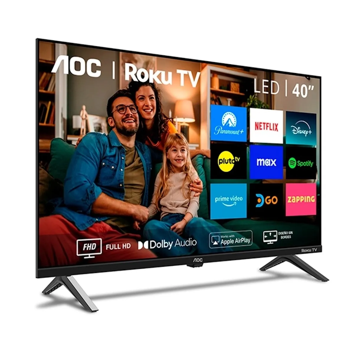 AOC - Smart Tv Aoc Led Full Hd 40” 40s5045