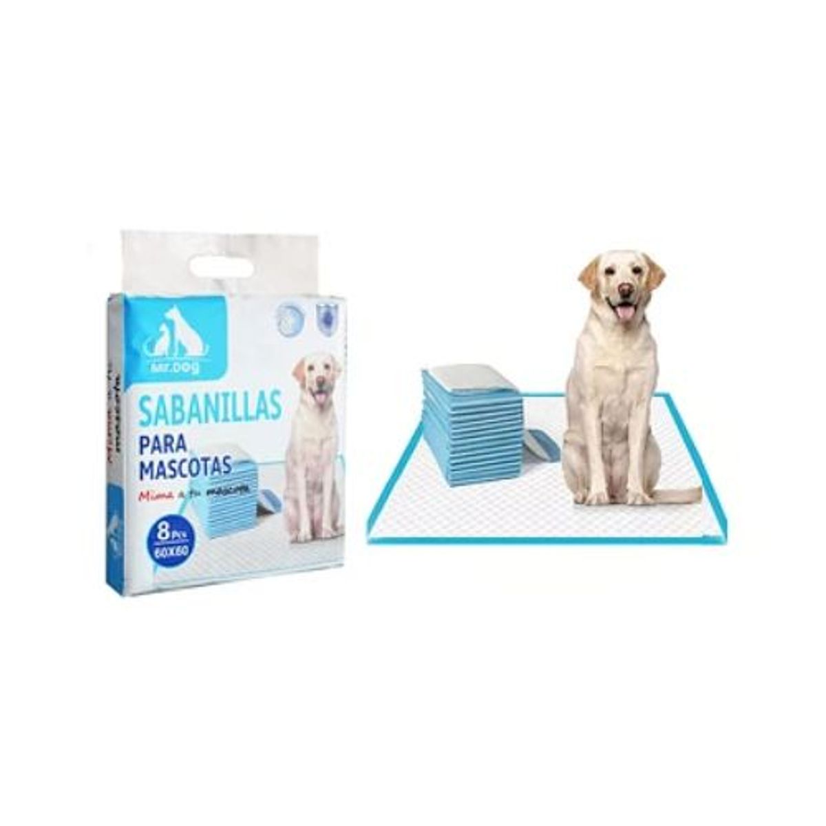 GENERICO - Sabanillas 6060cm 8pcs