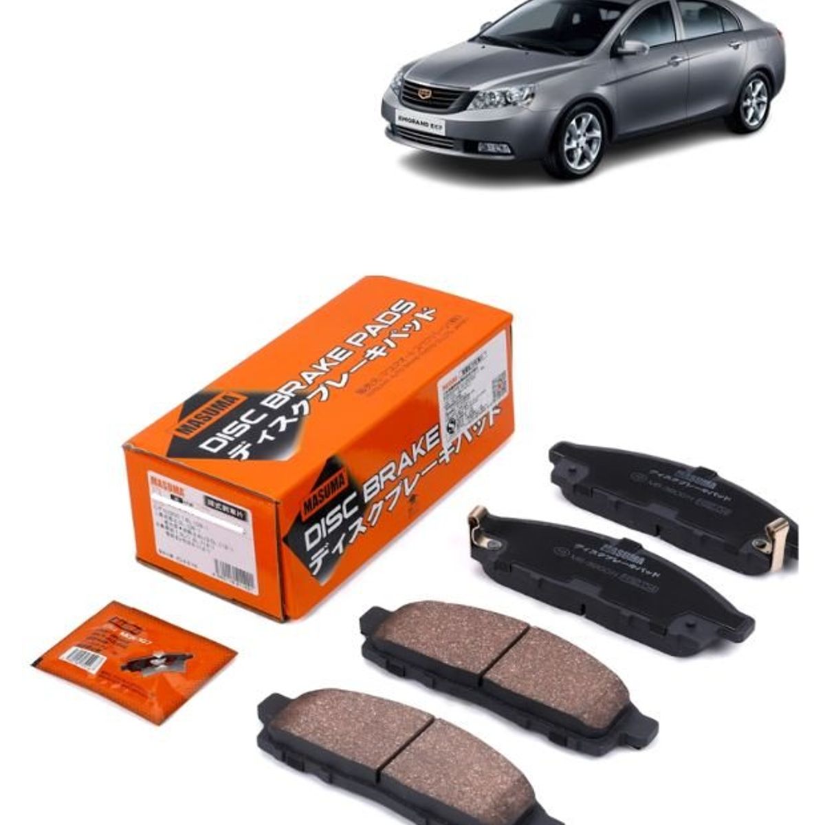 GENERICO - Pastillas de Freno Masuma  Para GEELY EMGRAND EC7 MS-K0025