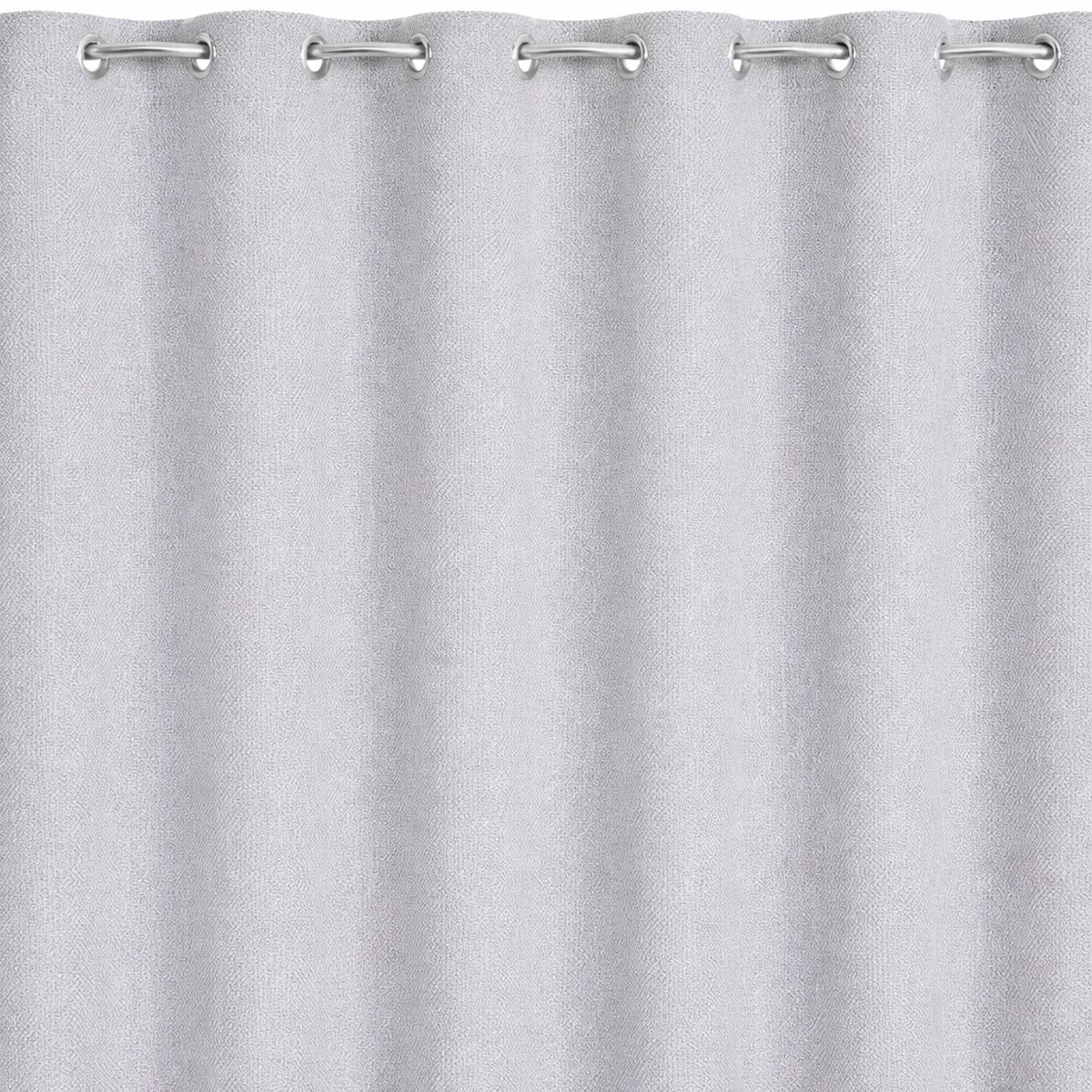 ARMONIA - Cortina 2 Paños Gris Blackout Forro Negro N°106