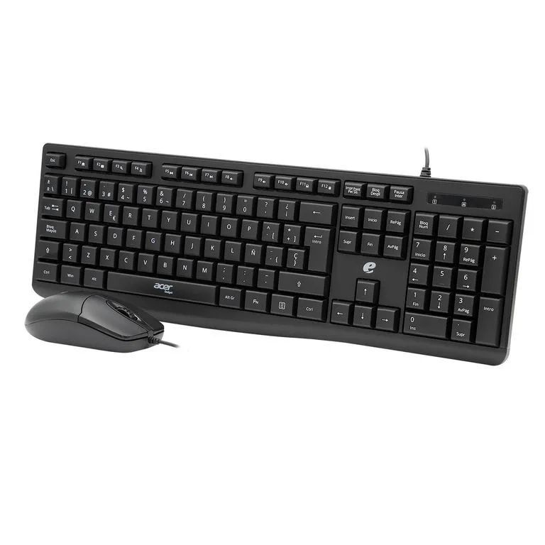 EAK040 SP COMBO TECLADO + MOUSE NEGROS