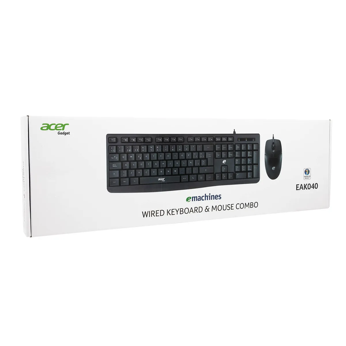 ACER - EAK040 SP COMBO TECLADO + MOUSE NEGROS ACER